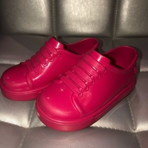 Toddler girls Jelly Mini Melissas size 7USA